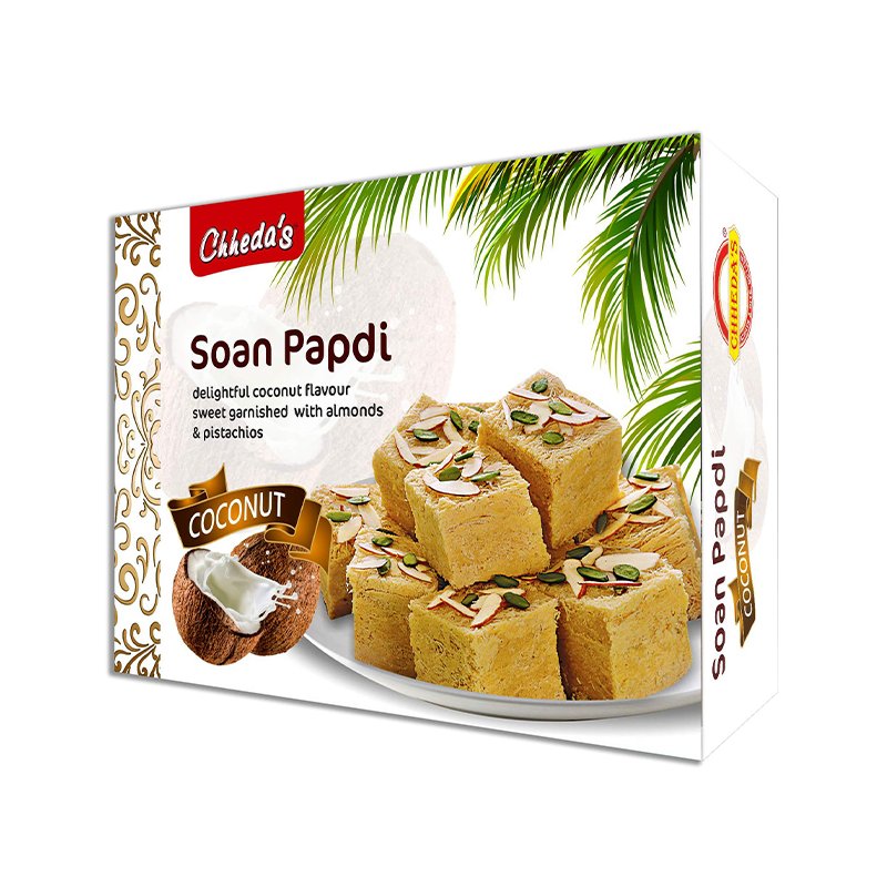 Chheda's Soan Papdi Kokos 240g