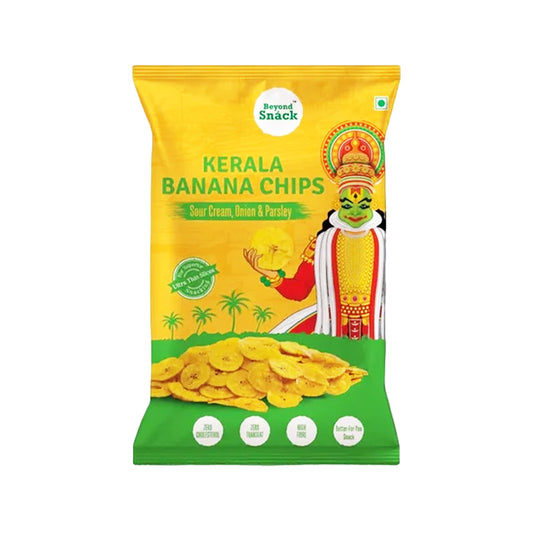 Beyond Snack Kerala Banana Chips Sour Cream Onion & Parsley 85 g