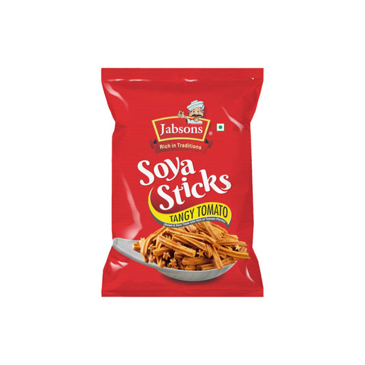 Pałeczki sojowe Jabsons o smaku pikantnych pomidorów 180 g