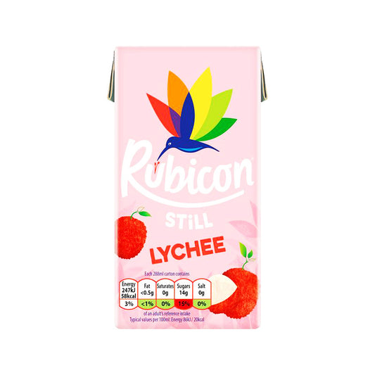 Rubicon Still Lychee Juice 288ml