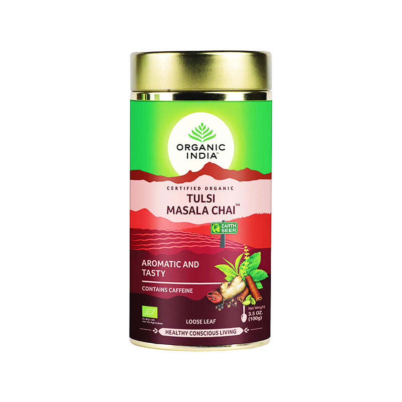 Organiczne Indie Tulsi Masala Chai 100g