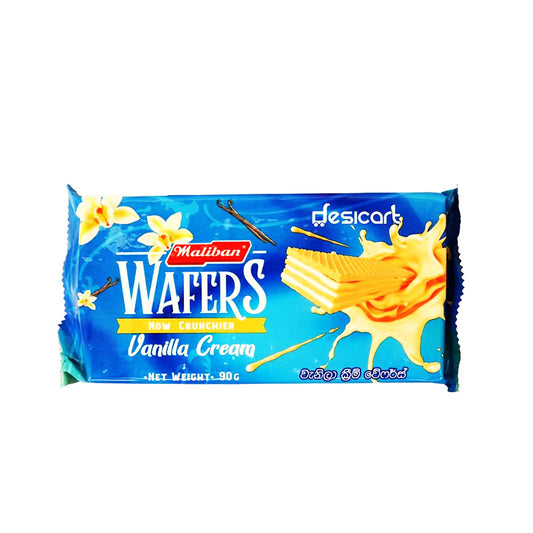 Maliban Wafers Vanilla Cream 90g