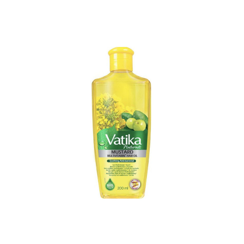 Vatika Naturals Mustard Multivitamin Hair Oil 200ml