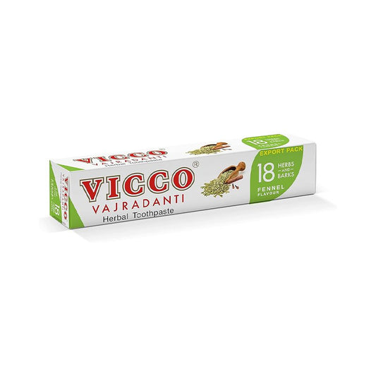 Vicco Vajradanti Toothpaste Saunf(Fennel) Flavour 80g