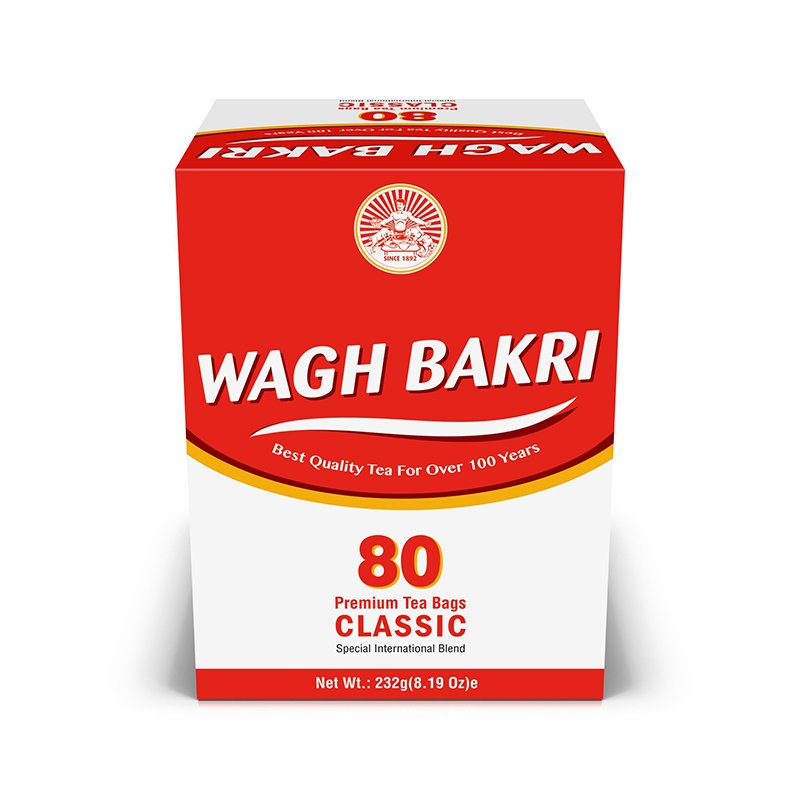 Wagh Bakri 80 Premium Tea Bags 232g