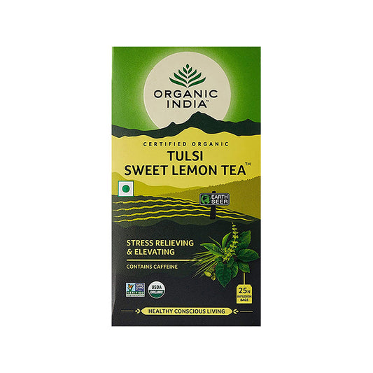 Organic India Tulsi Sweet Lemon 25 Tea Bags