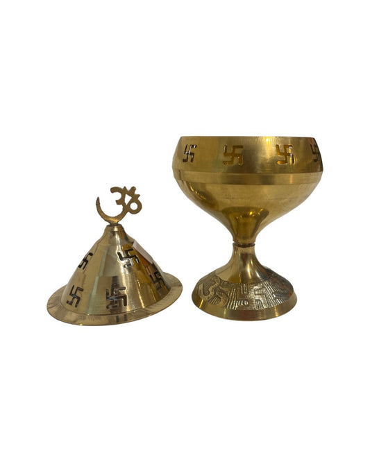 Brass Jyot Stand