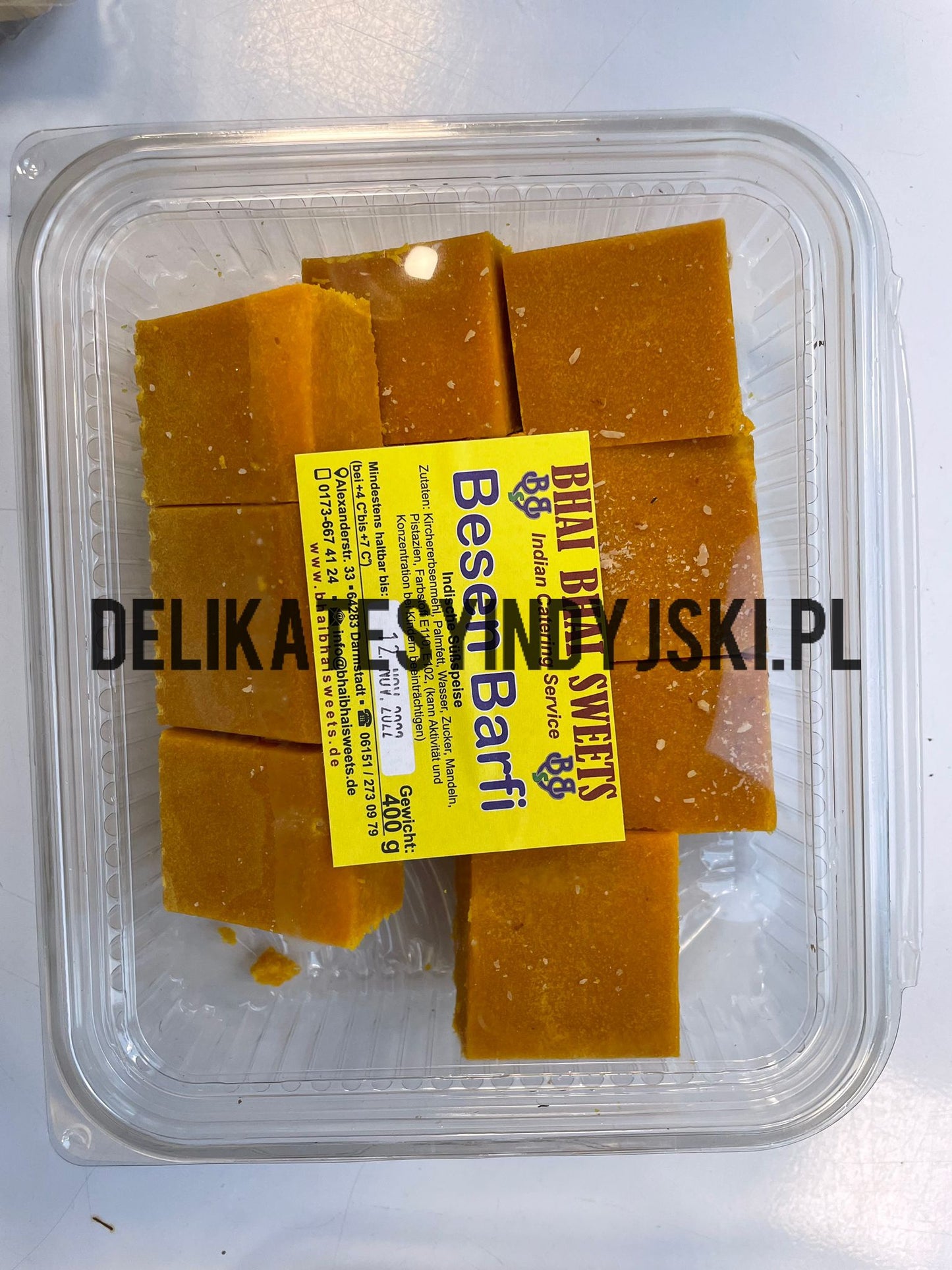 Bhai-Bhai Sweets - Besan Barfi 400g
