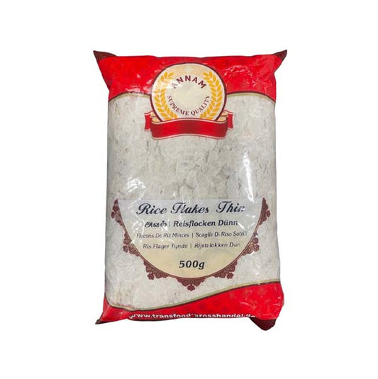 Annam Rice Flakes Thin (Poha) 500g
