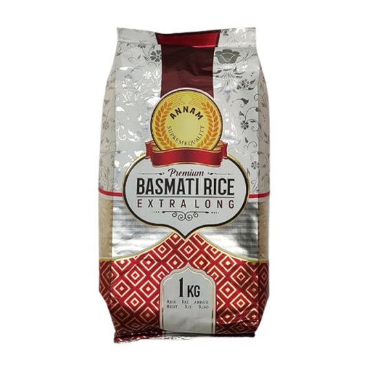 Annam Premium Basmati Rice Extra Long 1Kg