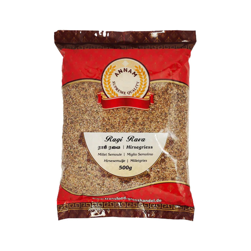 Annam Ragi Rava (Finger Millet) 500g – India Bazaar Online Indian ...