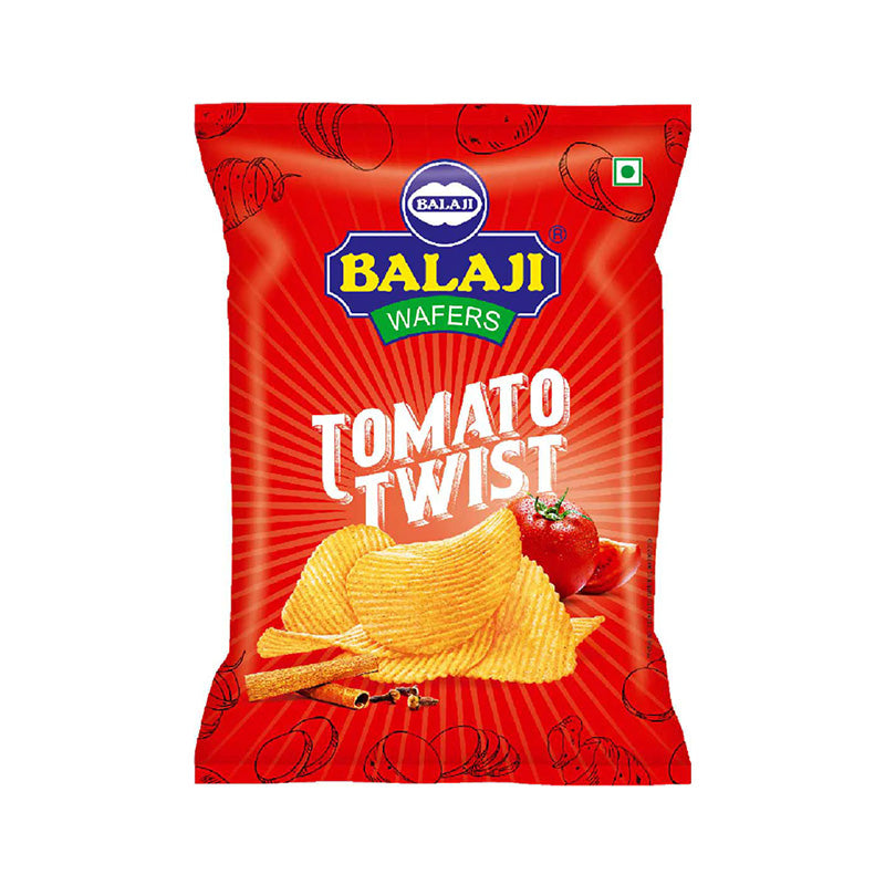 Balaji Tomato Twist Chips 155g