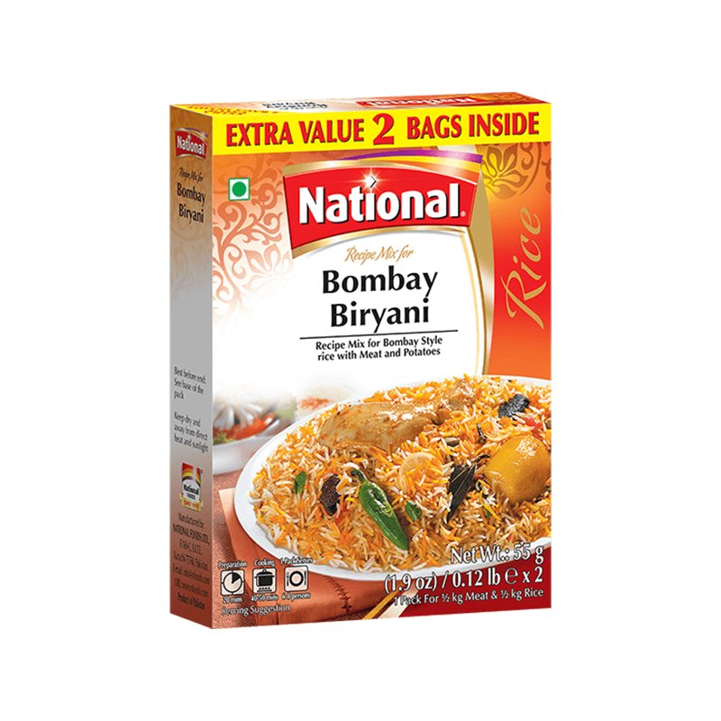 National Bombay Biryani 55g(2 Pack)