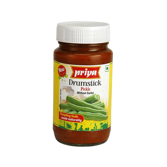 Priya Drumstick Pickle Without Garlic 300g