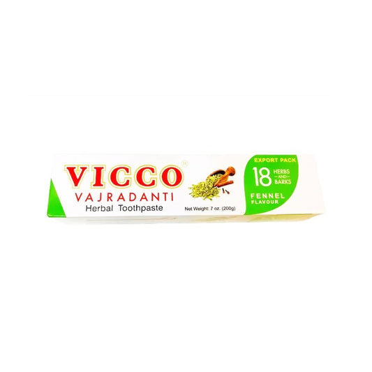 Vicco Vajradanti Toothpaste Fennel Flavor 200g