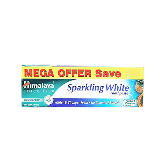 Himalaya Sparkling White Toothpaste(2 Pack) 300g
