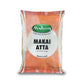 Packaging of Madam Makai (Corn) Flour 1kg, showing the product in a clear plastic bag with a label and branding.