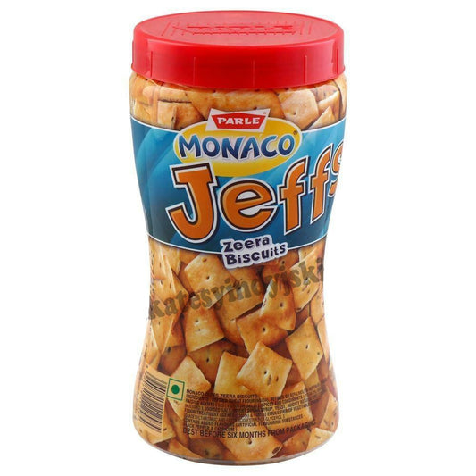 Parle Monaco Jeffs Zeera Biscuits 200g