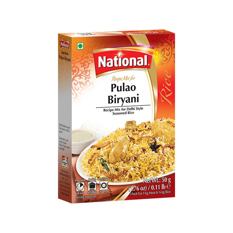 National Pulao Biryani Masala 50g(2 Pack)