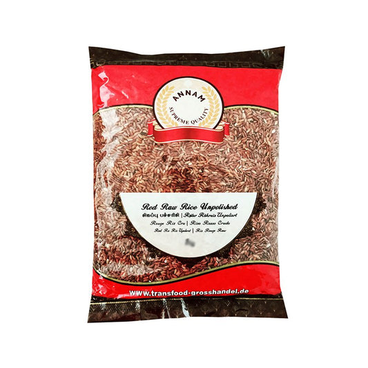 Annam Red Raw Rice (Unpolished) 5Kg