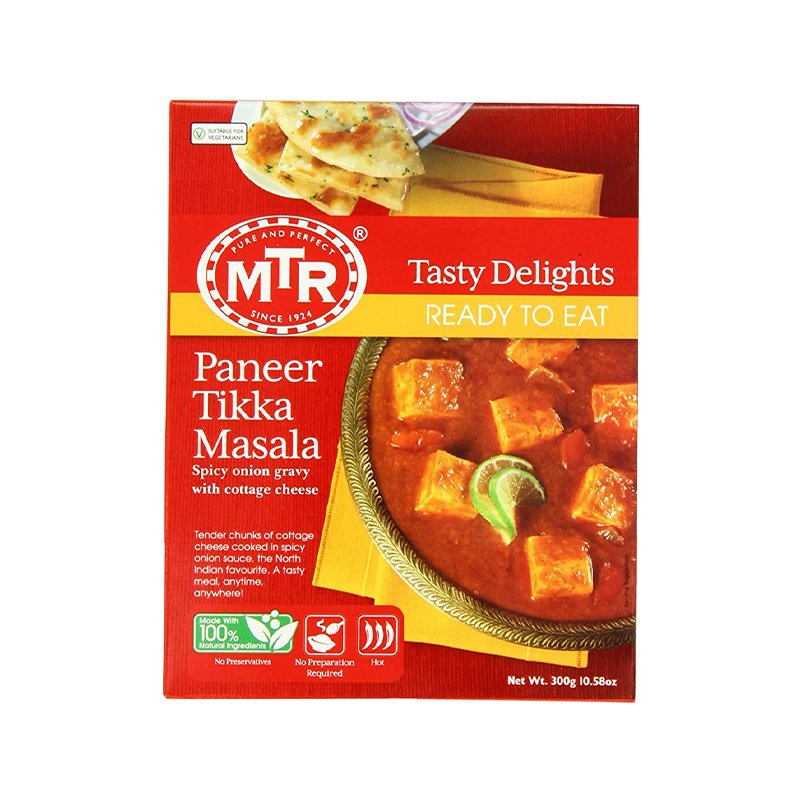 MTR Ready To Eat Paneer Tikka Masala 300g – India Bazaar Online Indian ...