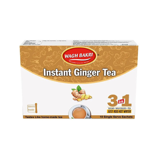 Wagh Bakri Instant Ginger Tea 3 in 1 (10Sachets) 260g